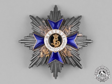Order of Military Merit, II Class Cross Breast Star Obverse