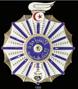 Order of the 7th of November, Grand Cross Breast Star