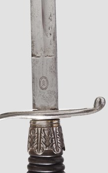 German Police NCO's Sword by C. J. Krebs Maker Mark