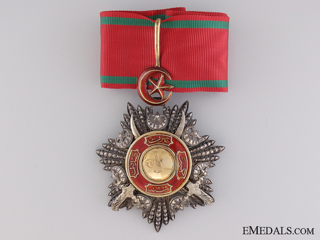Order of Medjidjie, Military Division, III Class Obverse