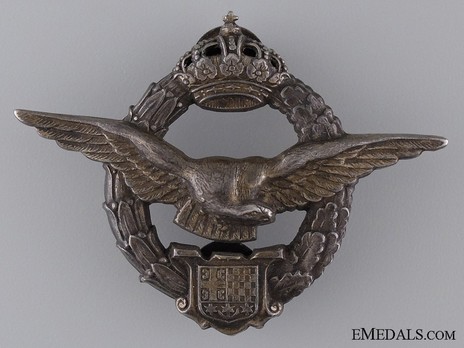 Army Air Service Pilot's Badge Obverse