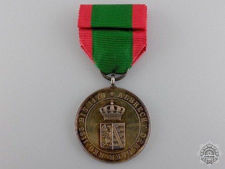 Order of Albert the Bear, Gold Medal of Merit (in silver gilt)) Reverse