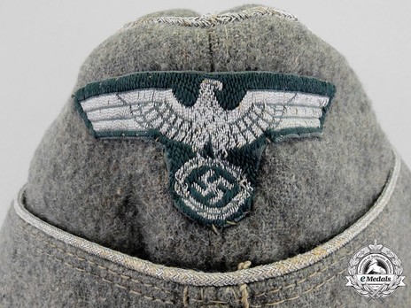 German Army Engineer Officer's Field Cap M38 Eagle Detail