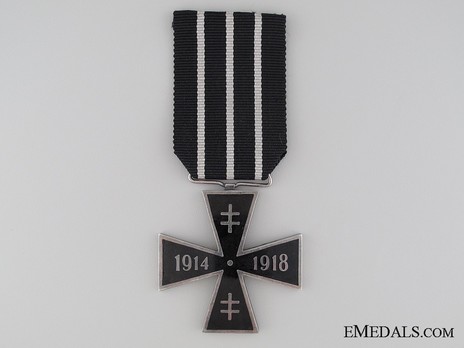 WWI Cross (1914-1918), IV Class Obverse