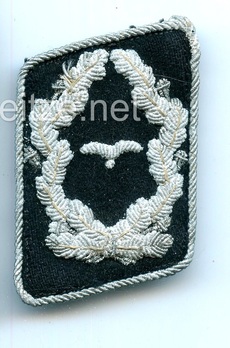 Luftwaffe Reich Air Ministry/Engineers Major Collar Tabs Obverse