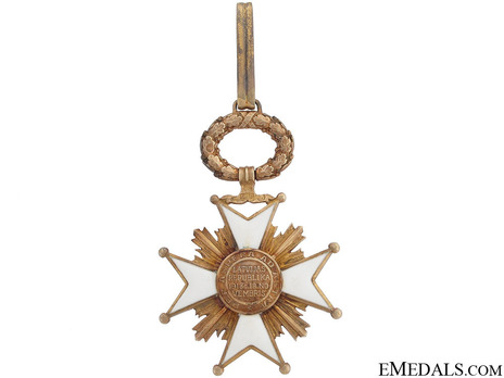Order of the Three Stars, II Class Reverse