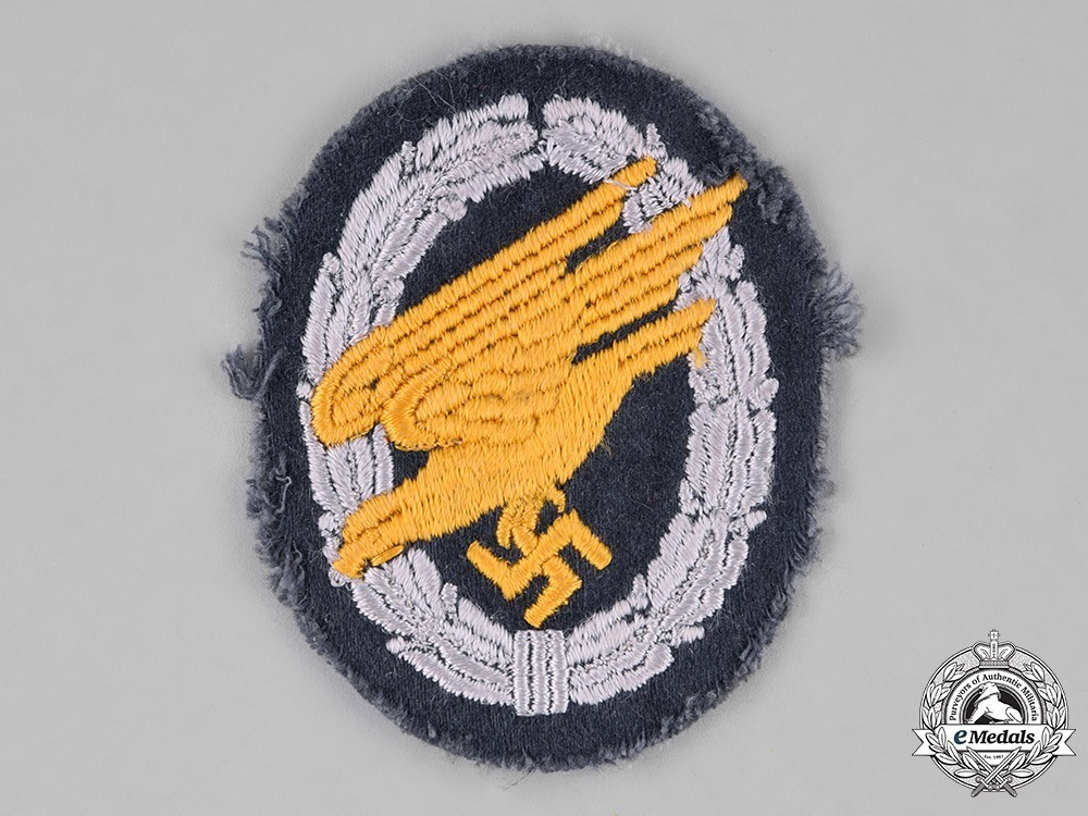 Luftwaffe+paratrooper+badge%2c+in+cloth+1