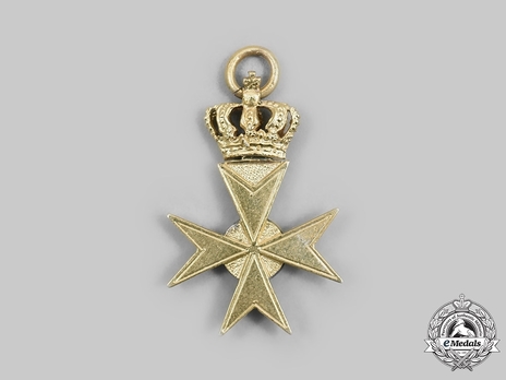 Order of the Griffin, Civil Division, Knight's Cross (with crown) Miniature Reverse