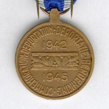 Bronze Medal (stamped "E. BRACKENIER") Reverse
