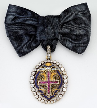 Order of the Starry Cross, Decoration (with Diamonds) 