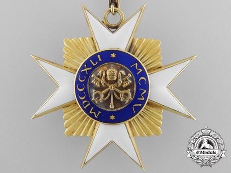 Order of St. Sylvester Grand Officer (with gold) Reverse