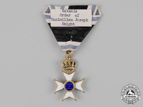 Military Order of Max Joseph, Knight's Cross Reverse