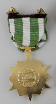 Vietnam Campaign Medal (Vietnam-made version) Reverse