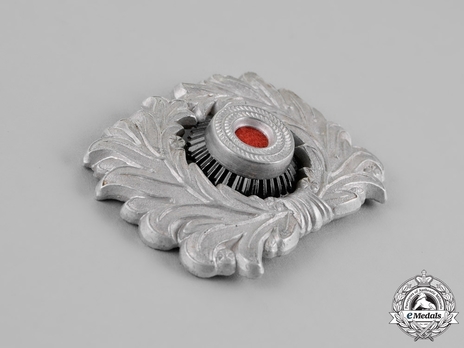 Zollgrenzschutz Silver Metal Wreath & Cockade Insignia Obverse