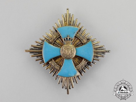 Order of Faithful Service, Grand Cross Breast Star Obverse