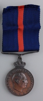 Long Service and Good Conduct Medal, III Class Obverse