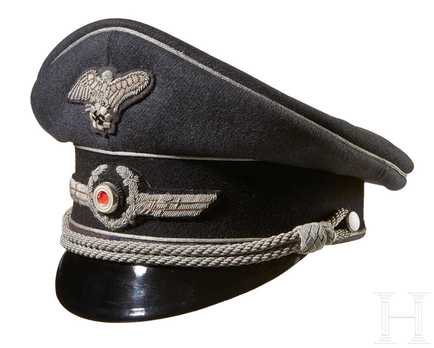 RLB Post-1938 Officer's Visor Cap Profile