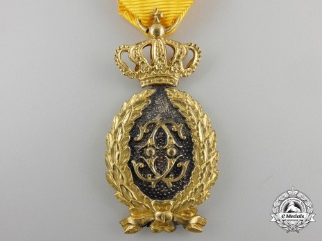 Medal for 25 Years of Military Service, Type I Obverse