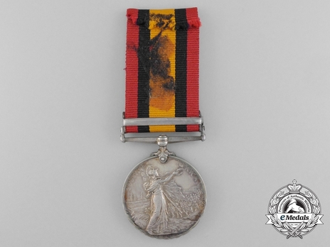 Silver Medal (with date removed, with "NATAL" clasp) Reverse