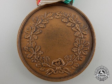 Medal for Civil Valour, in Bronze Reverse