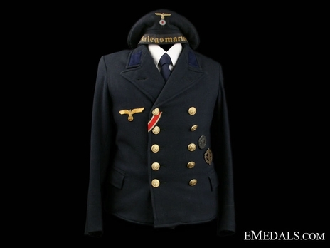 Kriegsmarine Pea Jacket Obverse