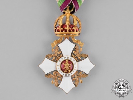 Order of Civil Merit, Type I, IV Class Reverse