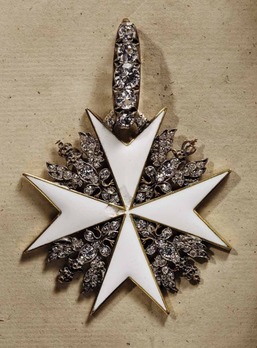 Order of St. John, Type II, Knight of Honour Cross (with diamonds) Obverse
