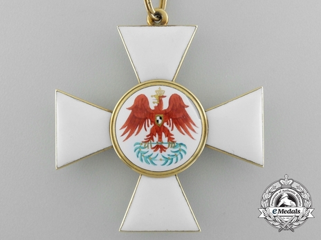 Order of the Red Eagle, Type V, Civil Division, II Class Cross (in gold) Obverse