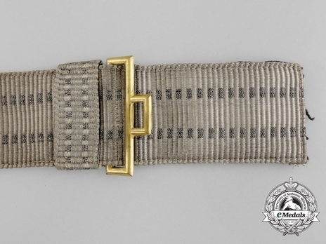 Kriegsmarine Officer's Brocade Dress Belt Strap Obverse