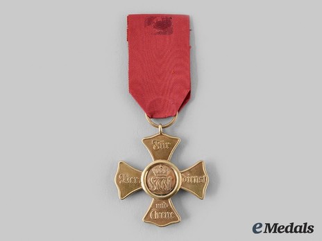 Civil Merit Cross in Gold (1849/1851) Obverse