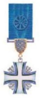 Order of the Cross of Terra Mariana, IV Class Cross Obverse