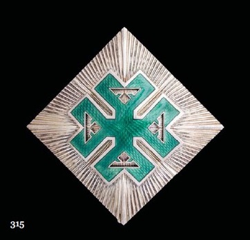 Order of Ferdinand I, Grand Officer's Cross Breast Star