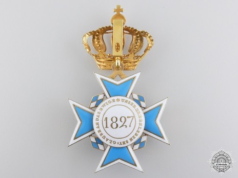 Order of Theresa, Cross (with diamonds) Reverse