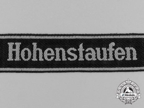 Waffen-SS Hohenstaufen Cuff Title Obverse