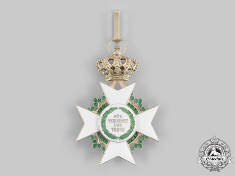 Order of Merit, Type II, Civil Division, Grand Cross (in silver gilt) Reverse