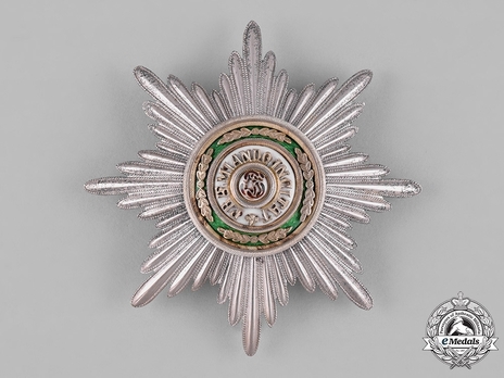 Order of Saint Stanislaus, Type II, Civil Division, I & II Class Breast Star (in gold)