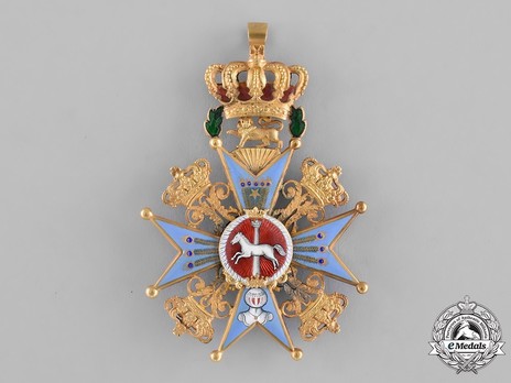Dukely Order of Henry the Lion, Grand Cross (in gold) Obverse