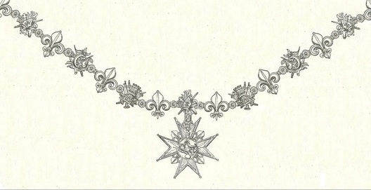 Order of Saint Januarius, Knight's Collar Obverse