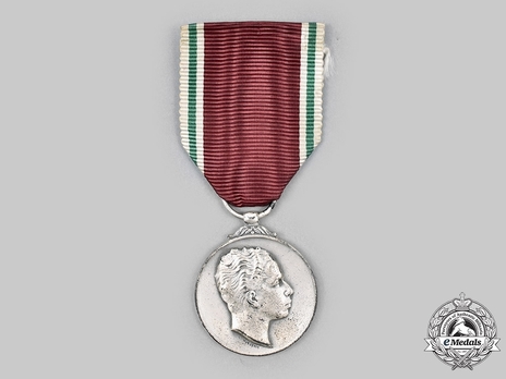King Faisal II Coronation Medal/Enthronement Medal, in Silver, II Class 