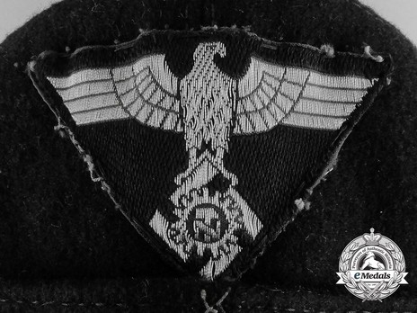 TeNo 1936 Pattern Enlisted Ranks Field Cap Eagle Detail