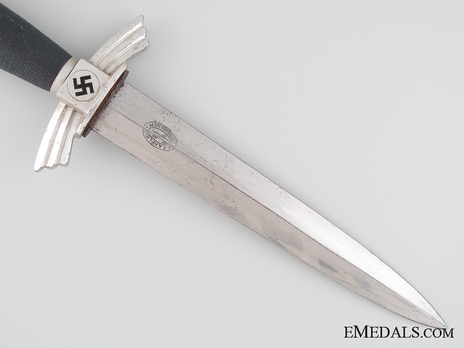NSFK Enlisted Ranks Knife by F. & A. Helbig Blade Reverse