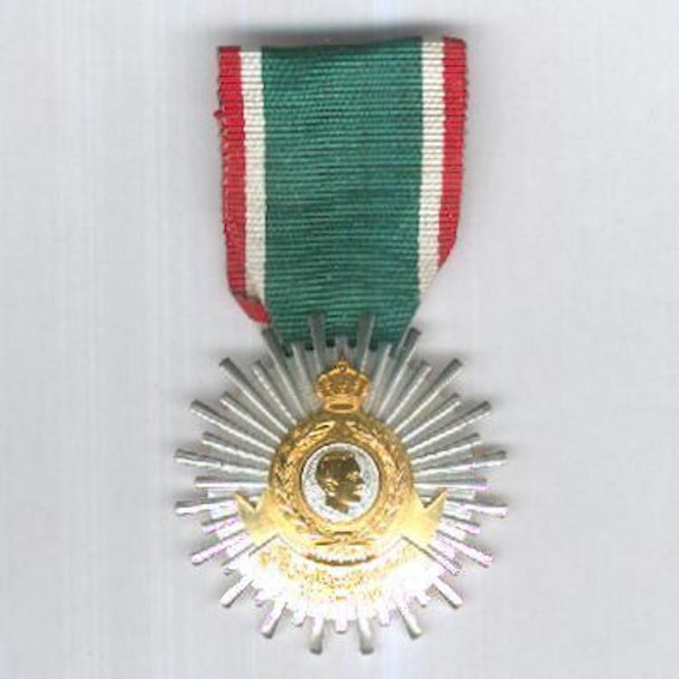 Silvered medal obv