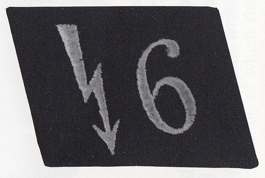 Allgemeine SS 6th Signals Battalion Collar Tab Obverse