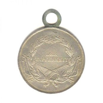 Bravery Medal "DER TAPFERKEIT", Type II, Gold Medal 