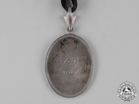 Service Medal for Midwives for 25 Years (1888-1917) Reverse
