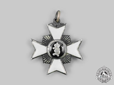 Princely Honour Cross, Civil Division, II Class Cross Miniature Obverse