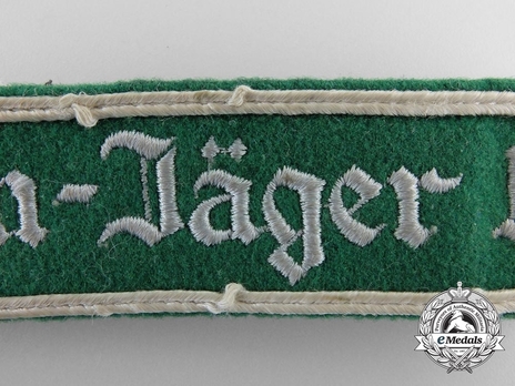 Luftwaffe Fallschirm-Jäger Rgt. 1 Cuff Title (NCO version) Obverse