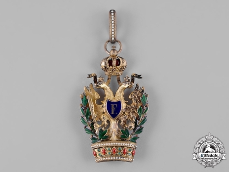 Order of the Iron Crown, Type III, Civil Division, I Class (with War Decoration, in Bronze gilt)