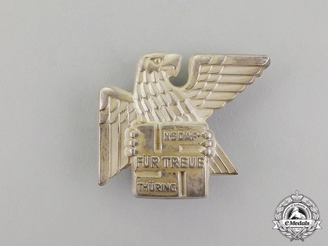 Gau Honour Badge Thüringen (numbered) Obverse
