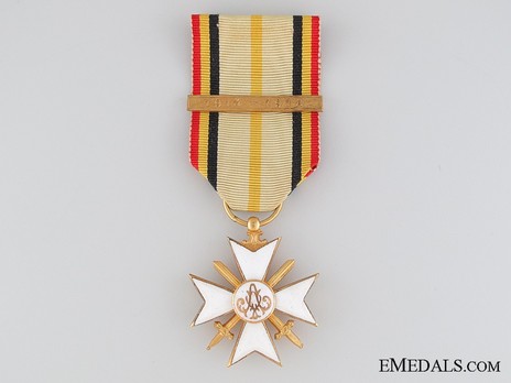 I Class Cross (with "1914-1918" clasp) Obverse